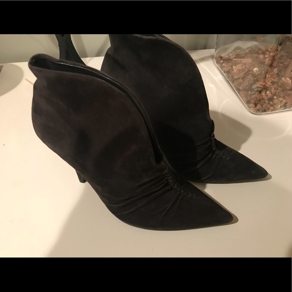 Leather guess bootie